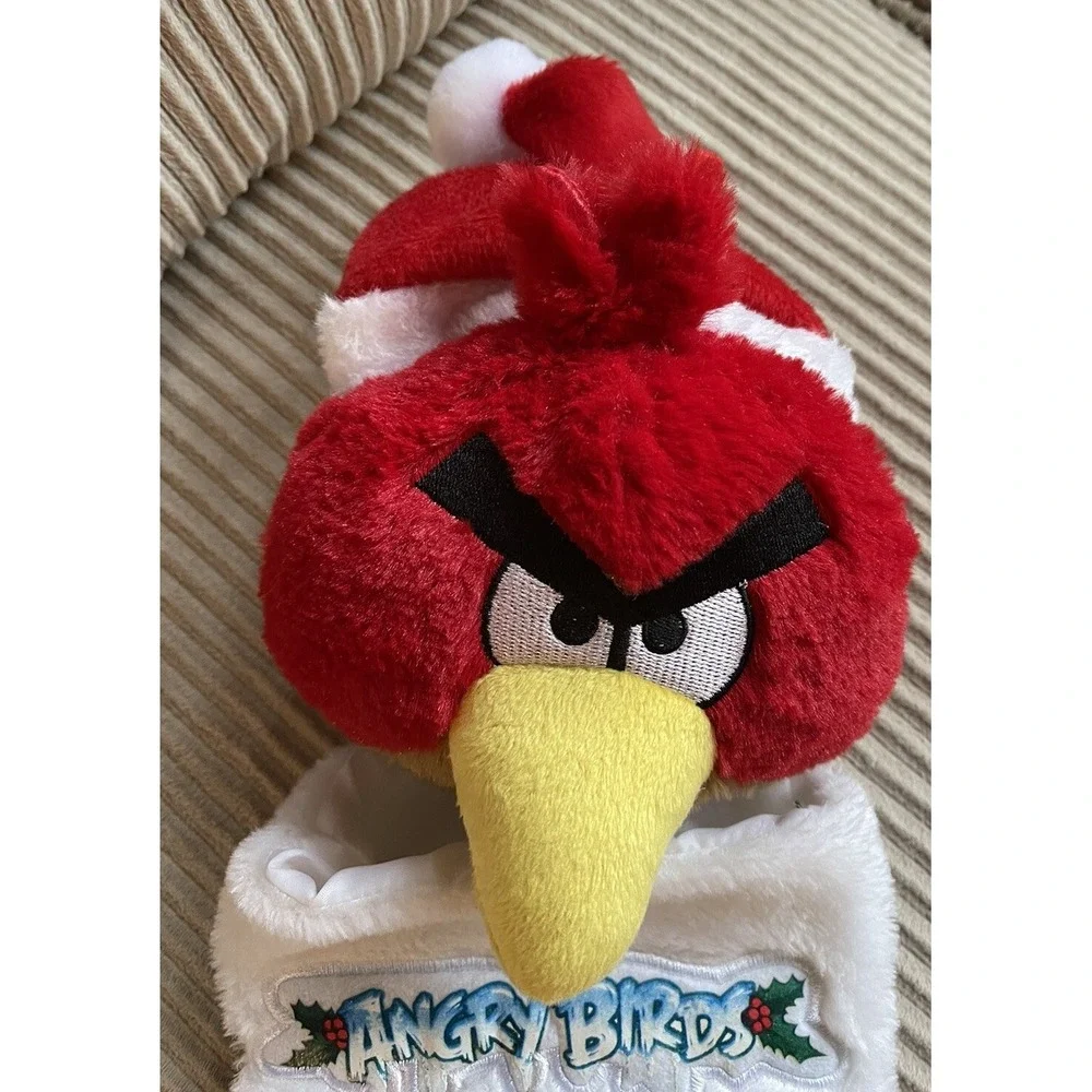 Angry Birds Red Bird Plush Christmas Stocking Santa Patch Pig 21